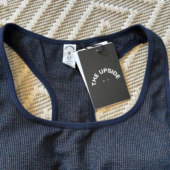 The Upside Soft Seamless Anna Bra in Navy *NWT - Picture 3 of 5